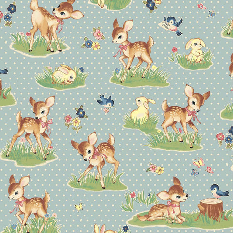 Beginning of Story Cotton Fabric