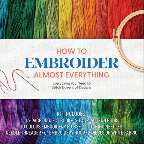 How to Embroider Almost Everything Kit