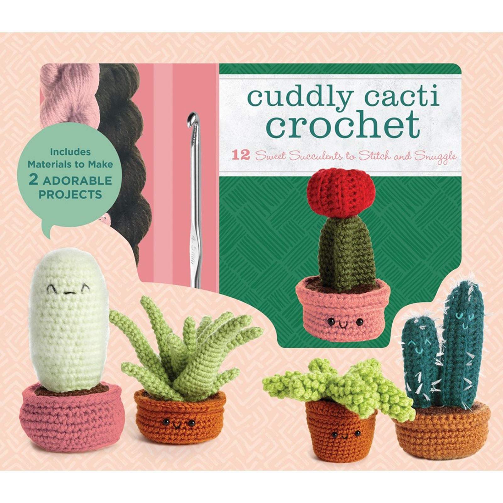 Cuddly Cacti Crochet Kit