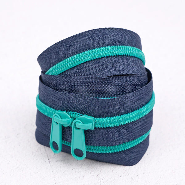 Renaissance Ribbons Double Slide Handbag Zipper 40in