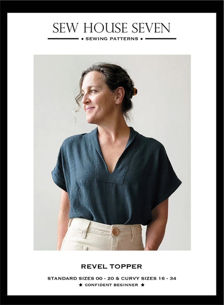 Revel Topper Pattern - sizes 00-34