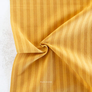 Sun Stripes Cotton Fabric - Citrus