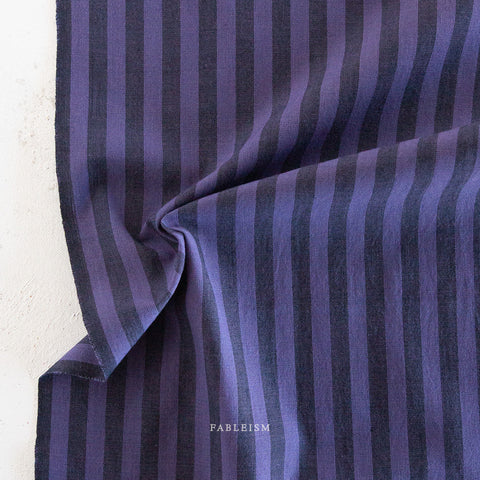 Sun Stripes Cotton Fabric - Shadow