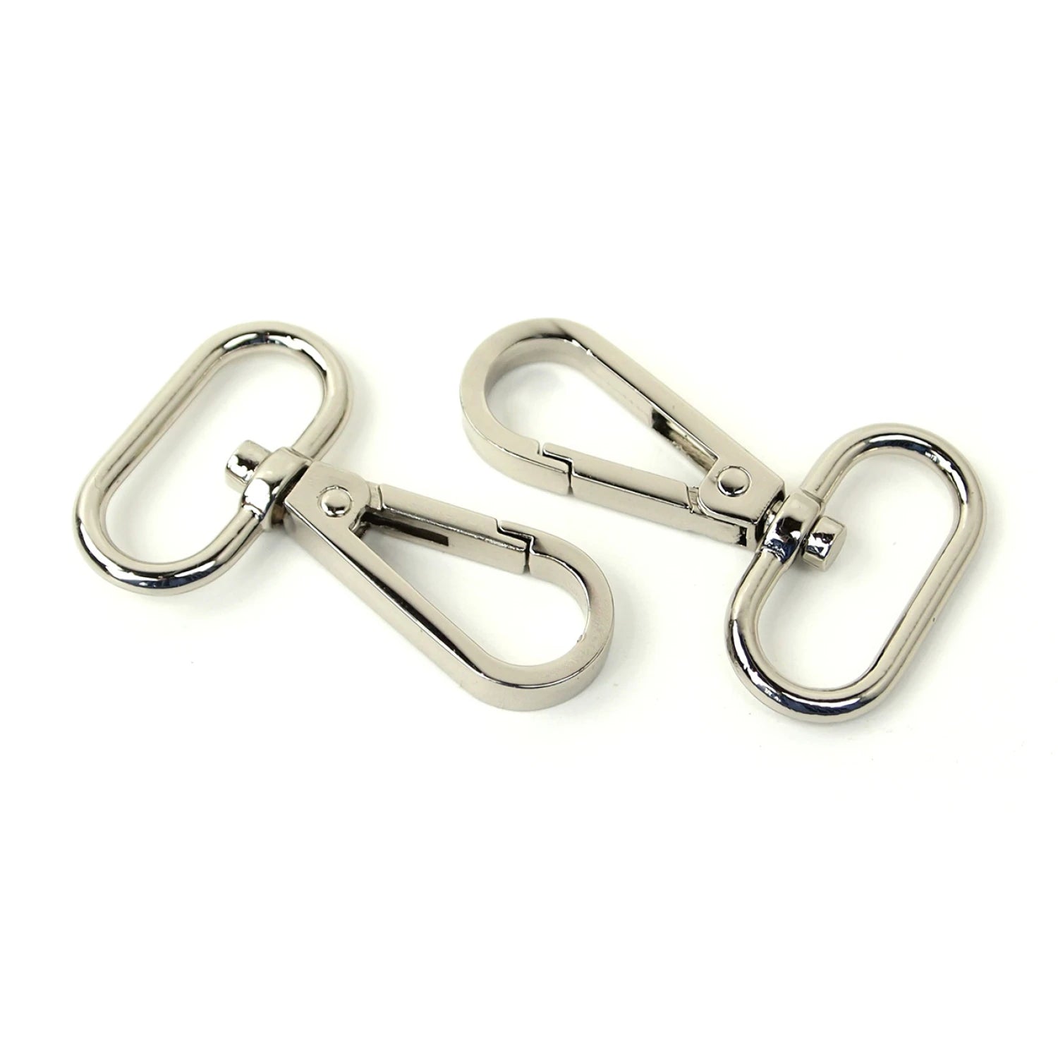 Sallie Tomato Swivel Hooks 1"  - Nickel 2ct