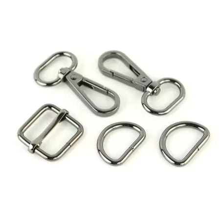 Sallie Tomato Basic Hardware Set 3/4" Gunmetal
