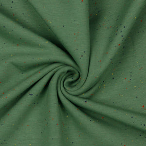 Cosy Colours Cotton Fleece Fabric - Light Green