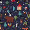 Night In The Woods Anti-Pill Polar Fleece Fabric