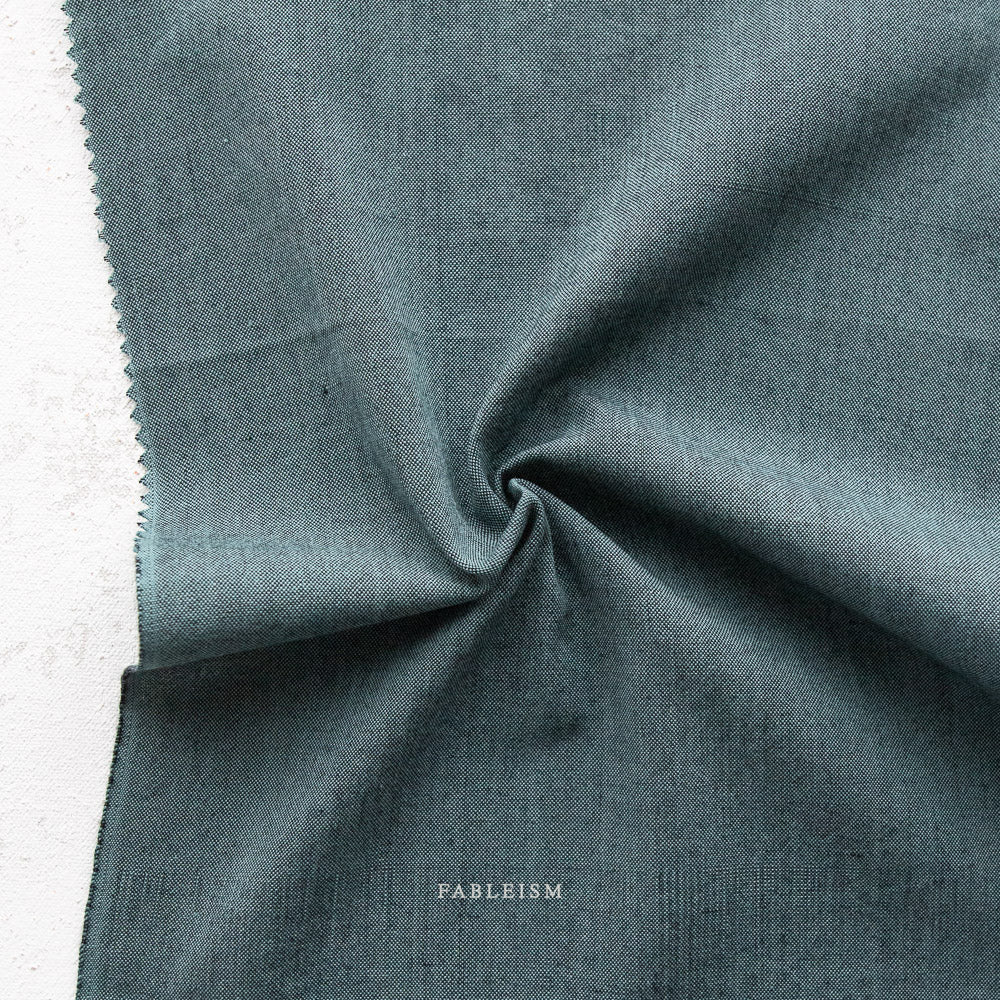 Everyday Chambray Nocturne Cotton Bamboo Fabric -Nebula