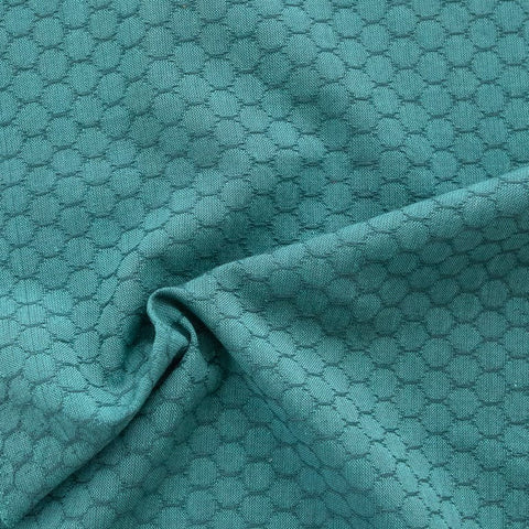 Forest Forage Honeycomb Cotton Fabric - Pond