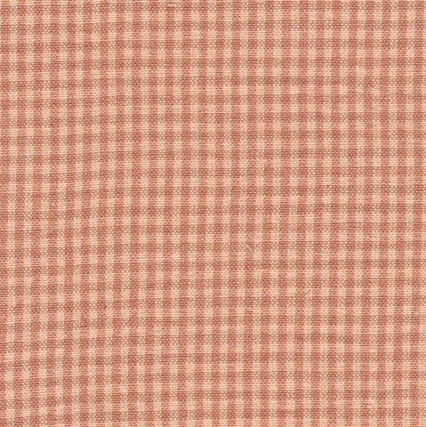 Faded Memories Mini Gingham Cotton Fabric - Pink