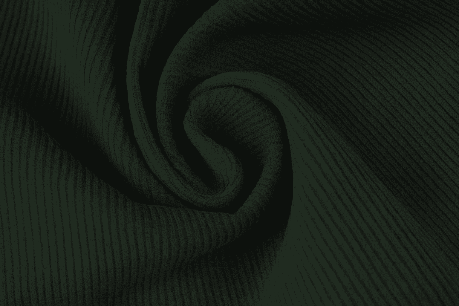 Pin 16 Wale Cotton Corduroy Fabric - Hunter Green