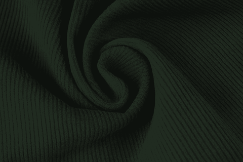 Pin 16 Wale Cotton Corduroy Fabric - Hunter Green