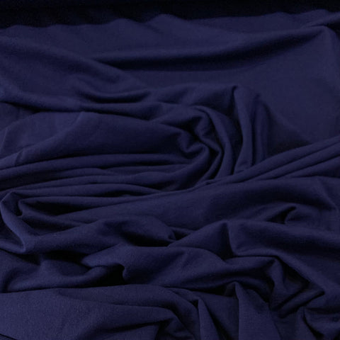 Cotton Jersey Fabric - Indigo