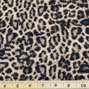 Photo Realistic Leopard Nylon Spandex Swimwear Fabric