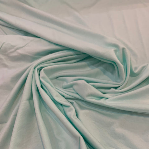 Cotton Jersey Fabric - Mint