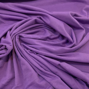 Cotton Jersey Fabric - Purple