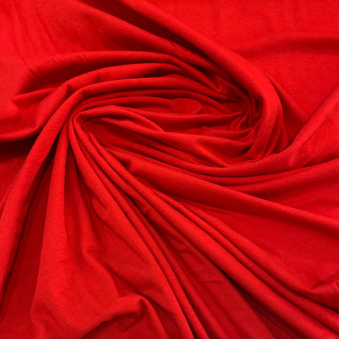 Cotton Jersey Fabric - Red