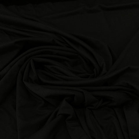 Cotton Jersey Fabric - Black