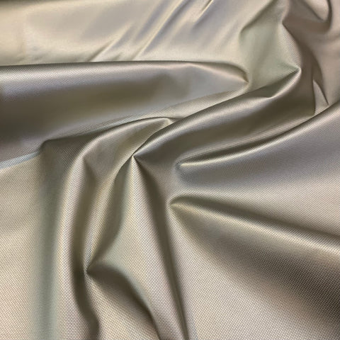 Heavy Lined Vinyl Fabric - Light Pewter