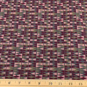 Pink Denim Fabric by the Yard