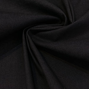 Stretch Denim Cotton Spandex Fabric - Navy