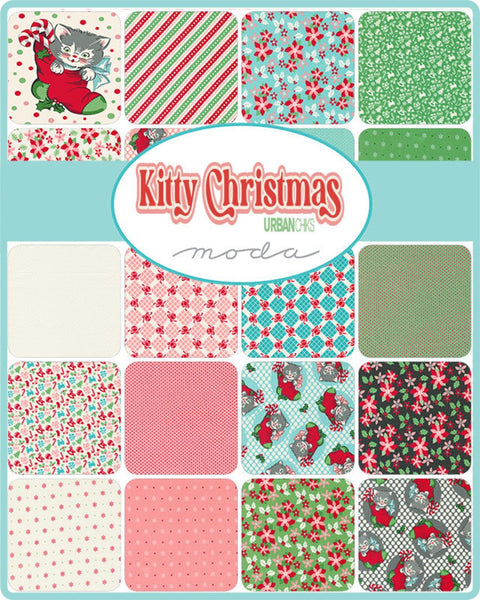 Kitty Christmas by Urban Chiks Charm Pack