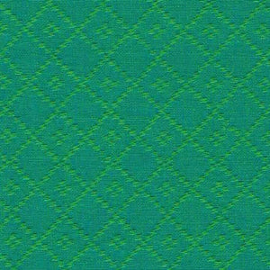 Nikko Diamond Stitch Woven Cotton Fabric - Lagoon