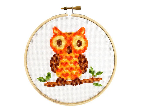 Owl Cross Stitch Kit