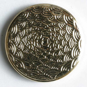 Gold Plated Polyamide Button