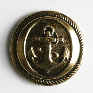 Anchor Antique Gold Plated Polyamide Button