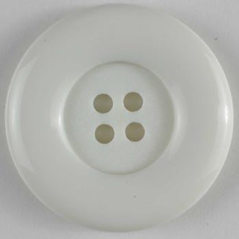 White Polyamide Button