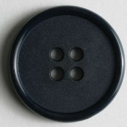 Navy Blue Polyamide Button