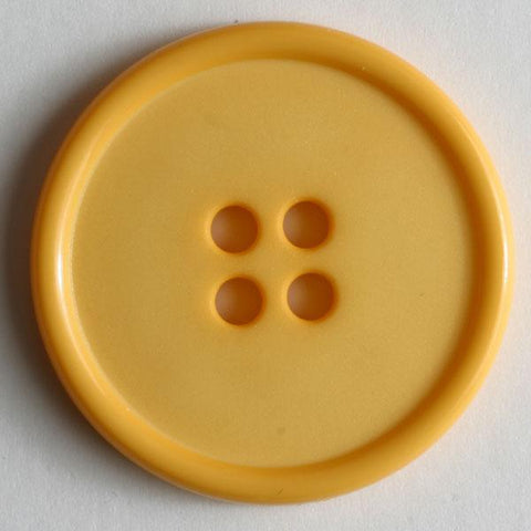 Yellow Polyamide Button