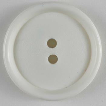 White Polyamide Button