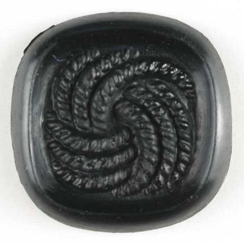 Black Polyamide Button