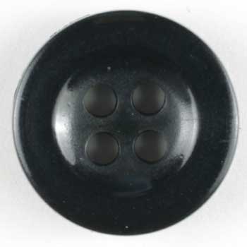 Black Polyamide Button