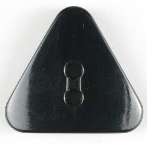 Black Triangle Polyamide Button