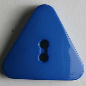 Blue Triangle Polyamide Button