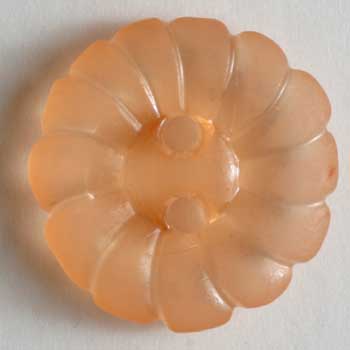 Orange Polyamide Button
