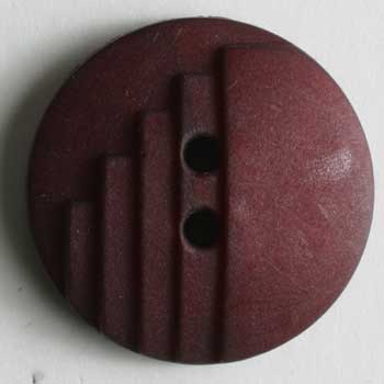 Wine Red Polyamide Button