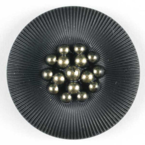 Black Polyamide Button