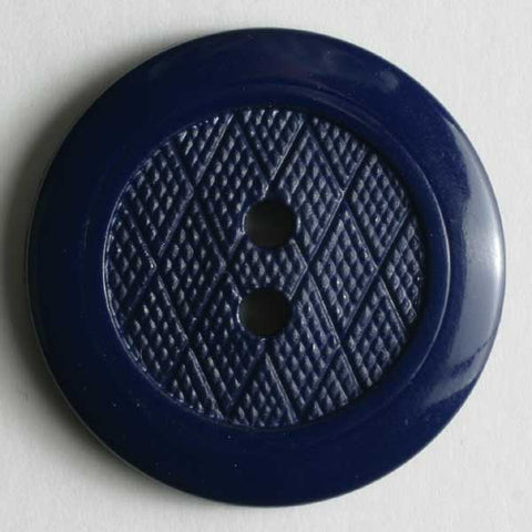 Navy Blue Polyamide Button