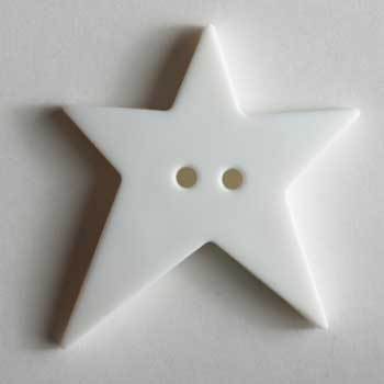 White Star Polyamide Button
