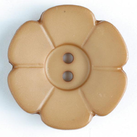 Beige Polyamide Button