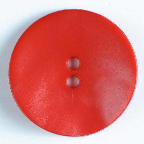 Red Polyamide Button