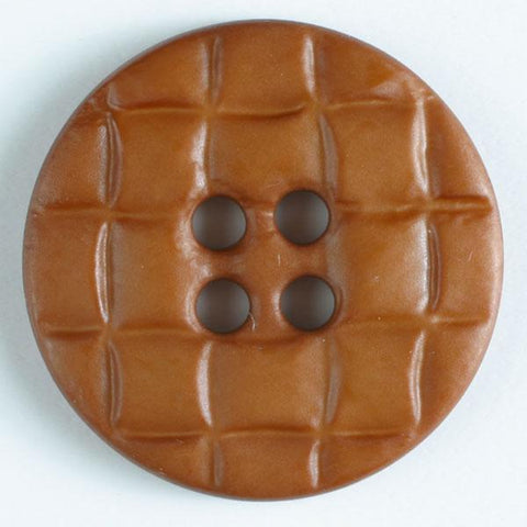 Brown Polyamide Button