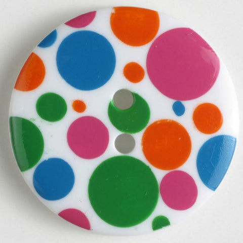 Polka Dot Novelty Button