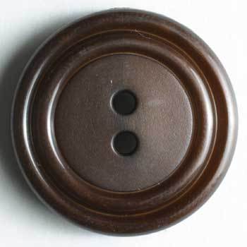 Brown Polyamide Button