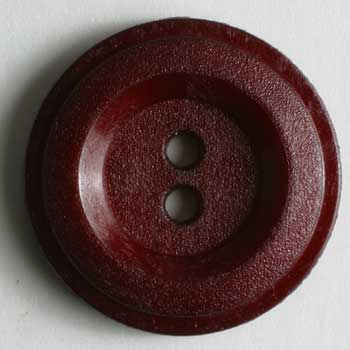 Wine Red Polyamide Button