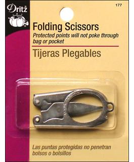 Dritz Folding Scissors Steel 3"